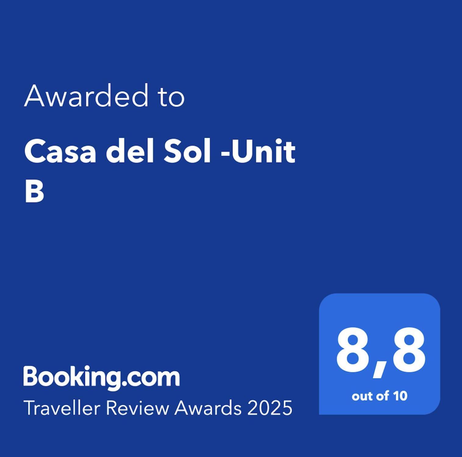 巴阿蒙Casa Del Sol -Unit B别墅 外观 照片